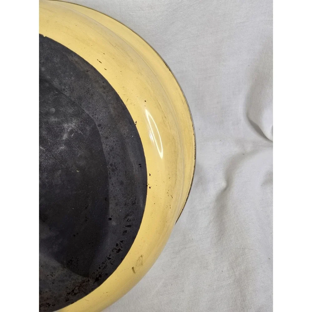 Vintage MARUBISHI Mushroom Enamelware Cookware‎ 9.5